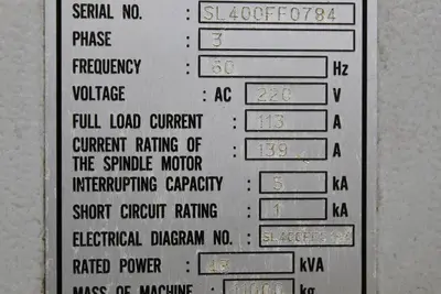 2006 MORI SEIKI SL-403B/800 CNC Lathes | Levy Recovery Group (24)