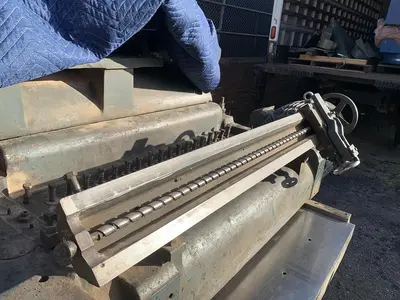 USED OLIVER 170, 36" DOUBLE-HEAD STRAIT-O-PLANER