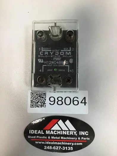 Used CRYDOM H12WD4890G Relays & Switches Michigan US | Ideal Machinery #593047