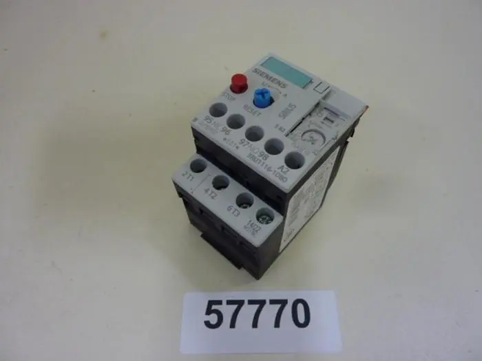 Used SIEMENS 3RU1116-1DB0 Relays & Switches Michigan US | Ideal Machinery #701185