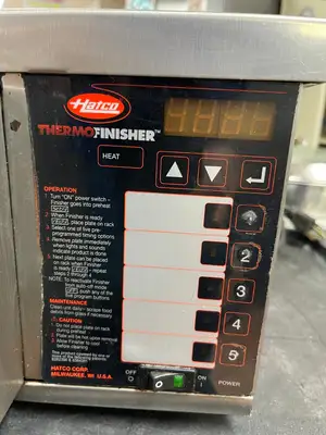 Used Hatco Used Hatco TF-2005 Electric Cheese Melter Toaster Warmer Finisher 240V Salamanders & Cheese Melters Illinois US | Falcon Restaurant Supply #1376191