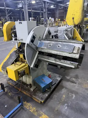4,000 LB X 26" PAXSON MOTORIZED COIL REEL UNCOILER: YOBRO #25224