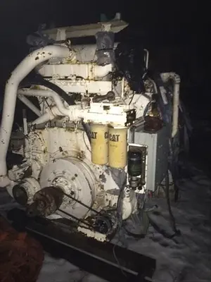 Used SULLAIR 2000 CFM/80 PSI AIR COMPRESSOR & CAT 3508DI DIESEL ENGINE Compressor Packages Kentucky US | East West Machinery & Drilling #1415517
