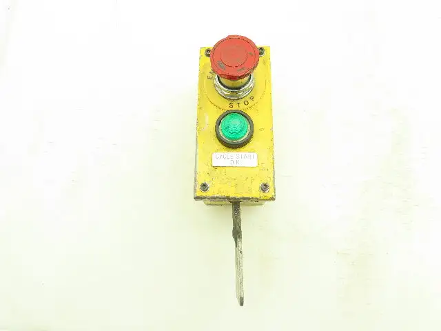 Pushbutton Control Station 6" H 2.5"W 3"D  With E-Stop And Limit Switch