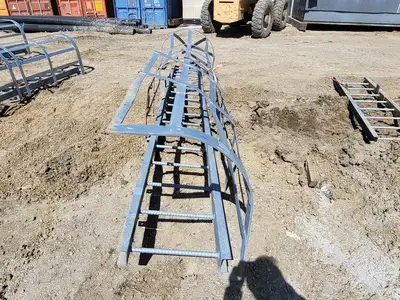 20.5ft. Steel Caged Ladder