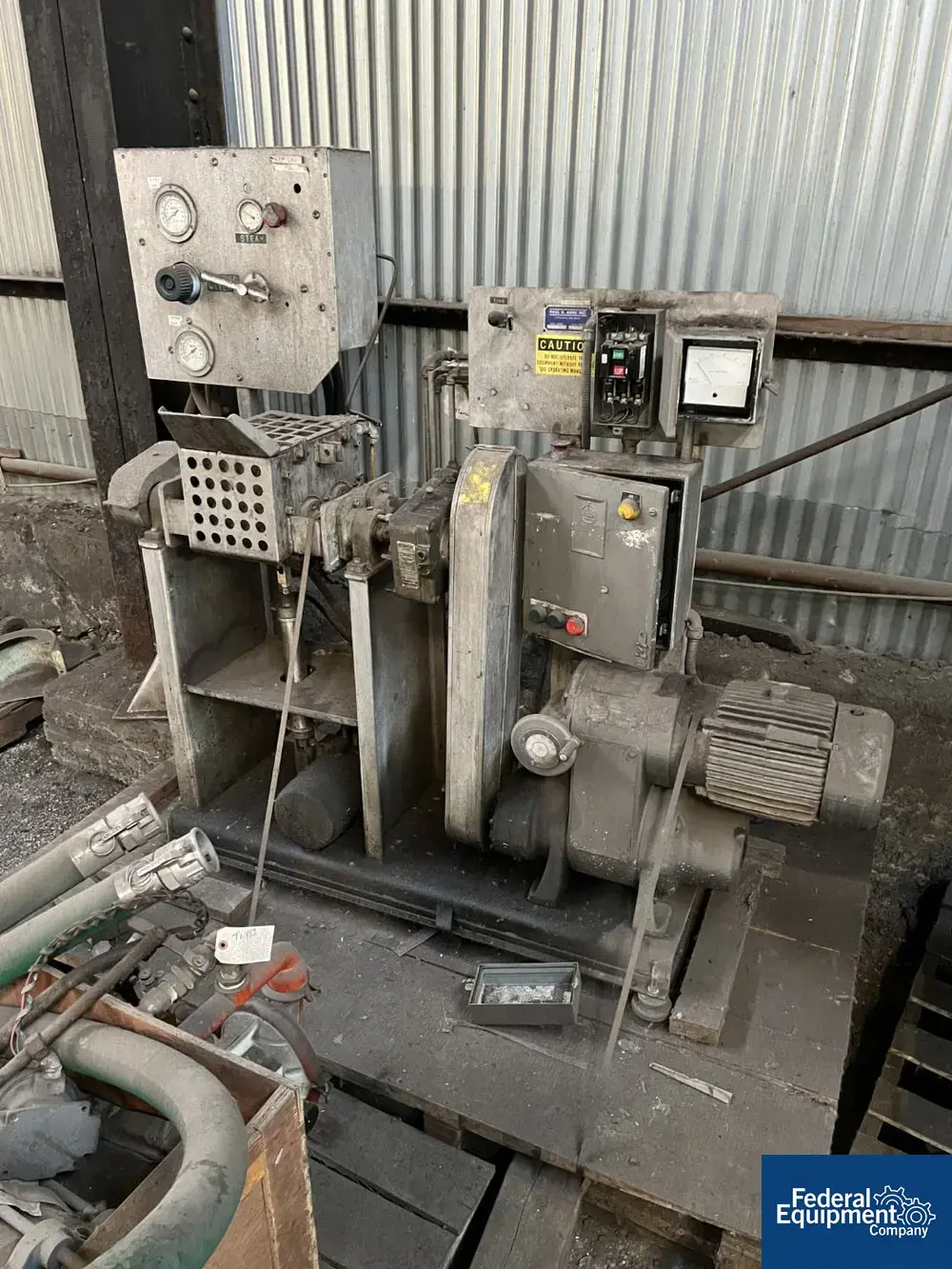 USED Paul O. Abbe 1 Gal Paul Abbe Double Arm Mixer, S/S