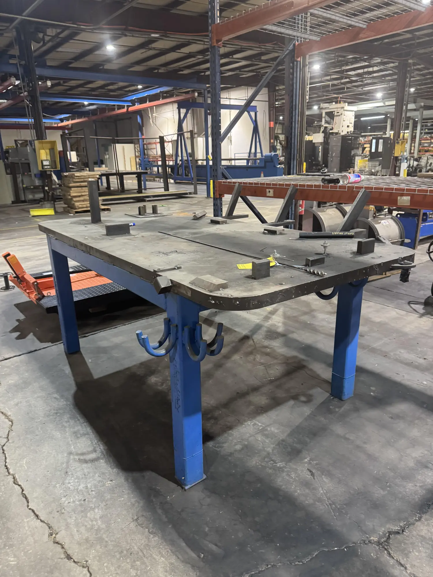 Heavy Duty Steel Welding Table