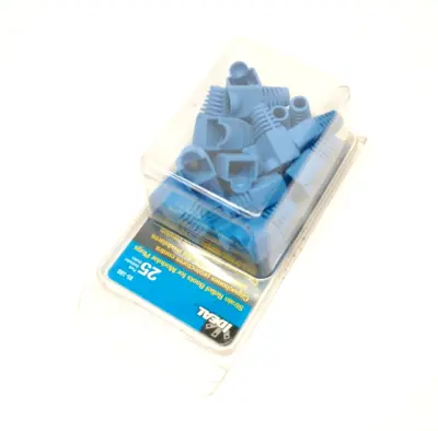 85-380 | IDEAL  Strain Relief Boot For Modular Plugs RJ45 CAT 5e 25 PACK - New