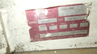 IMCS Model 20-5018 Hydraulic Dumper 2500 lb. cap. (2)