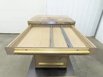 Equipto Modular Steel 7 Drawer Industrial Tool Cabinet 30x29x44" Stanley Vidmar