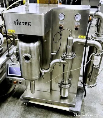Used Vivtek LSD-H1500F/T Spray Dryer | Lab Scale Spray Drying System 1500 ml/hr