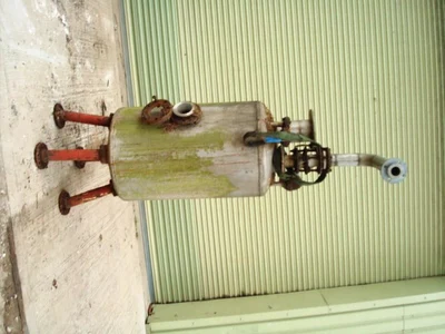 390 L S/S Vertical Receiver Pot