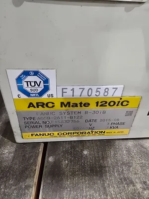 USED FANUC ARCMATE 120IC