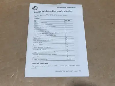 NEW ALLEN-BRADLEY 1756-CNBR/E