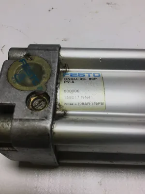 Festo DNGU-40-80P-PV-A Pneumatic Cylinder 10 Bar 145 PSI