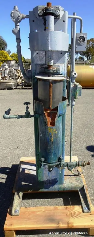 Used - Paint Media Mill, 8" x 30" Milling Chamber, 6 Gallon, 10 HP Motor