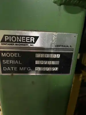 1997 PIONEER PFD 80 Used Flatbed Roller Die Cutters | PlastiMach Corp (6)