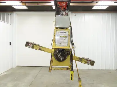 Hoosier Crane Frame Chassis Rotator RV Trailer Hydraulic 230/480V 3Ph 2000lbs