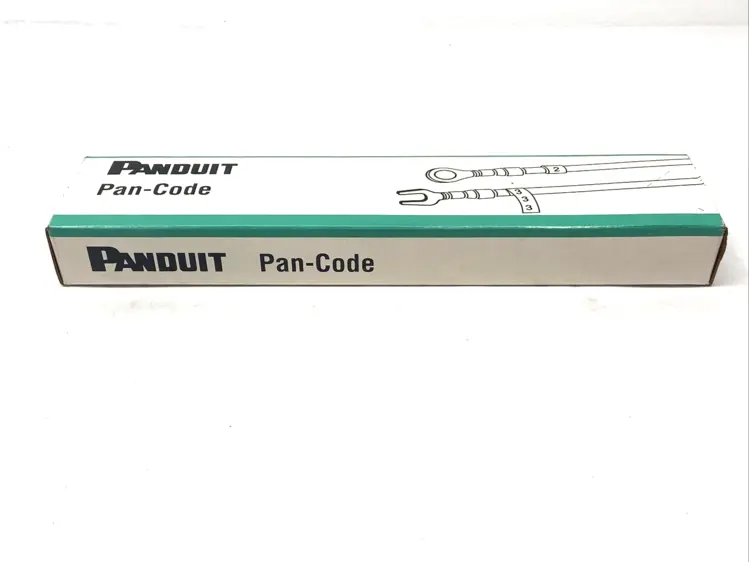 New | in-Stock Panduit Pan-Code Wire Marker Cards BOX OF 23 CARDS Misc Electrical & Power Parts Michigan US | Maverick Industrial Sales #1392531