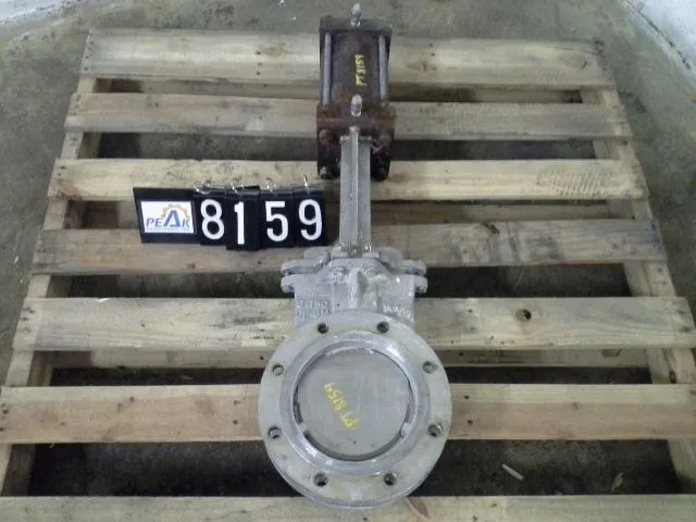 Unknown 6" -150 knife gate valve with actuator