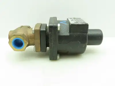 Magnatrol F29LR33 Bronze 2-Way Solenoid Control Globe Valve 3/4" NPT 200PSI 120V