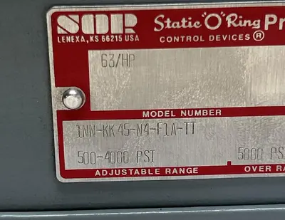 New | in-Stock SOR 1NN-KK45-N4-F1A-TT Miscellaneous Equipment (Electrical & Power) Ohio US | Surplus Asset Holdings #1241545
