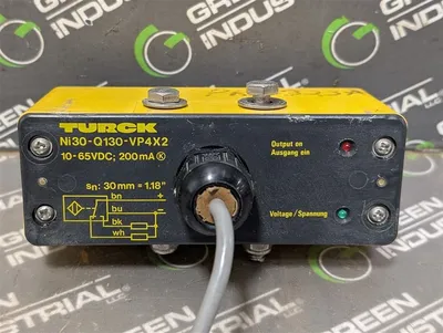 Turck Ni30-Q130-VP4X2 Wired Inductive Proximity Sensor Used