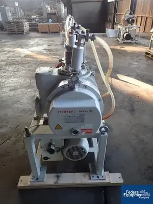 USED Pfeiffer Vacuum Pfeiffer Vacuum System, Model WU850, 55 CFM