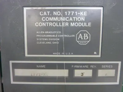 USED ALLEN BRADLEY 1771-KE SER A