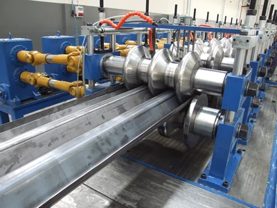 Guard Rail Road Barrier Roll Forming Machine in Istanbul, Turkey