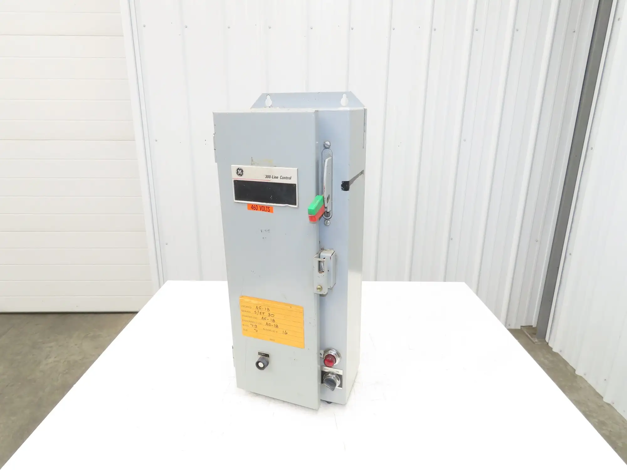 General Electric NP-161815-X Combination Motor Starter Fused 30 Amp 600VAC 10HP