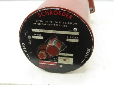 Used SCHROEDER _UNKNOWN_ Parts (Hydraulics and Pneumatics) Indiana US | Arrow Industrial #636207