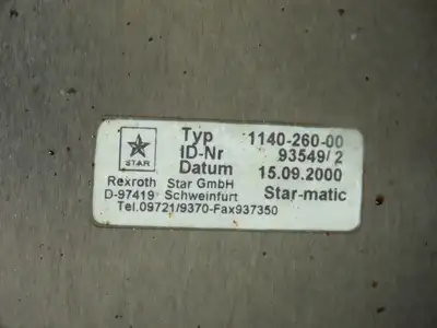 Rexroth Star-Matic Bert Drive Linear Module Actuator 86" Stroke 103" OAL