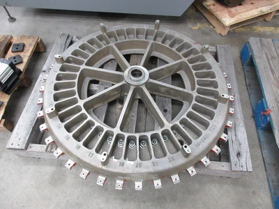 USED 2013 USED HAAS PARTS AND TOOLING 14-0931 REV. D CAROUSEL CASTING SMTC40-40