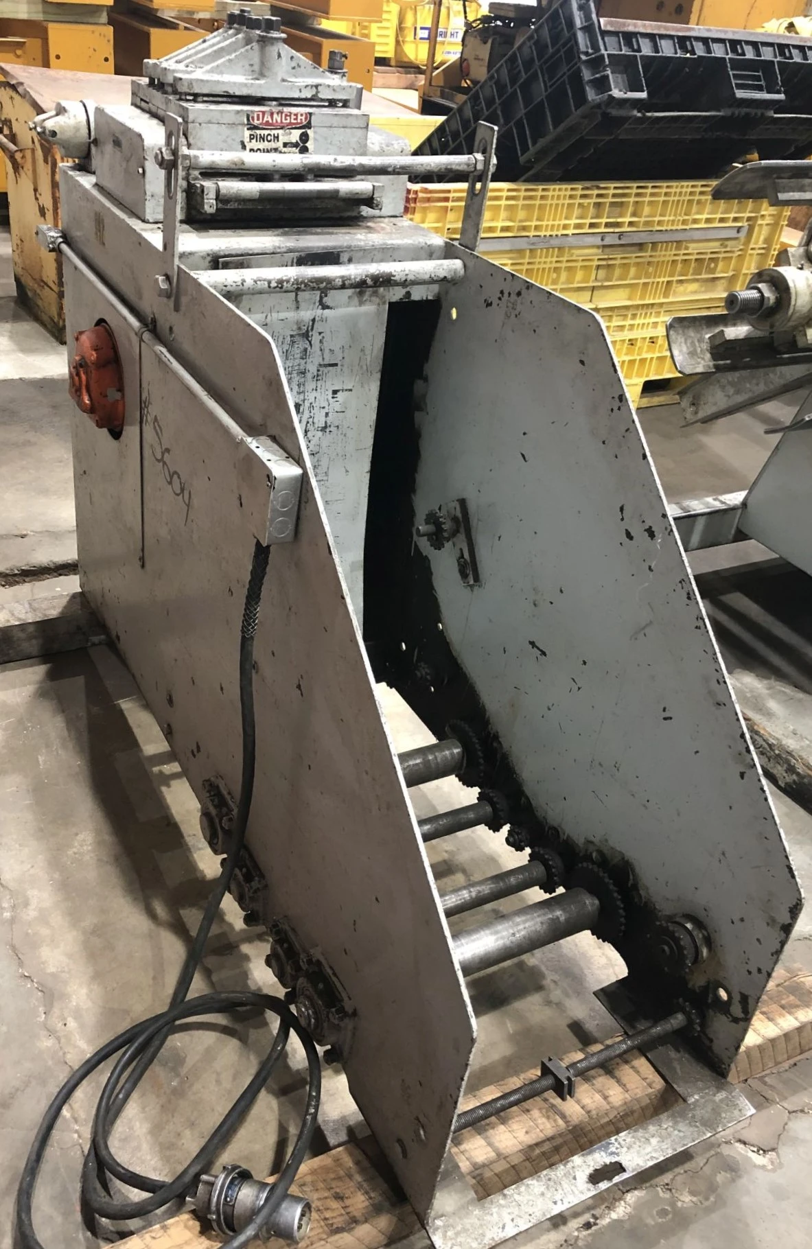 2,000 lbs. x 11" Wide x .078" Cooper Weymouth Cradle & Straightener