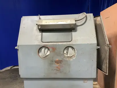 Used ZERO MANUFACTURING 220900R&DF 3PD Blast Room (Manual Booth) Ohio US | HGR 24 #1452470