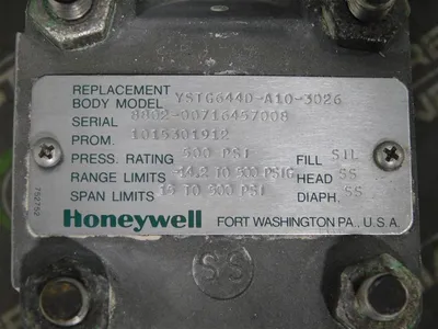 USED HONEYWELL YSTG644-E1G-00000-MB,LP,CR,F1C3-3126
