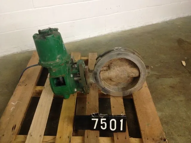Fisher type 8560 Butterfly Valve size 12"