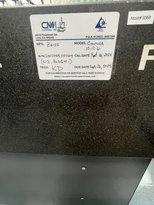 2018 ZEISS CONTURA VAST GOLD XT 10/12/6 Coordinate Measuring Machines | Quick Machinery Sales, Inc. (16)