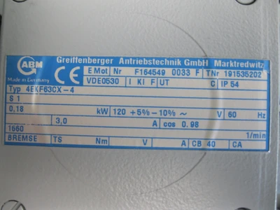 USED ABM 4EKF63CX-4