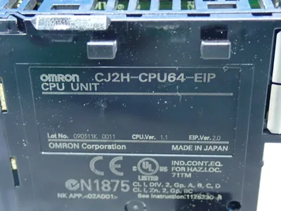 USED OMRON CJ2HCPU64EIP