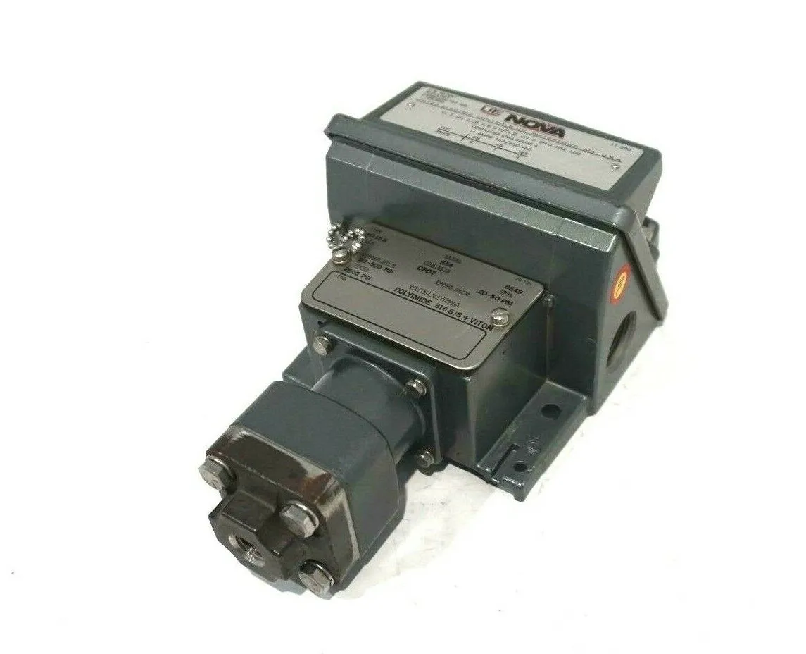 NEW UNITED ELECTRIC H115B-S54 PRESSURE SWITCH H115BS54