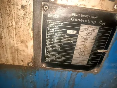 USED MWM Group (Germany) TBG620  TCG2020