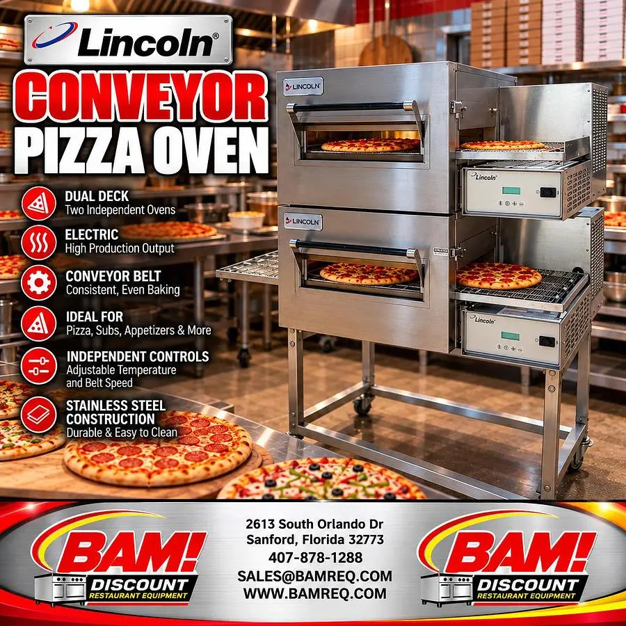 Used LINCOLN 1132-002-U-K1841 Conveyor Ovens Florida US | BAM Discount Restaurant Equipment #1494052