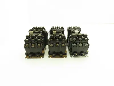 Allen Bradley 509-AOD Motor Starter 3Ph 575v 5Hp Overload Relay NEMA 0 Lot of 3
