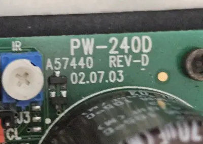Merrick KBCW-240D / PW-240D / SI-240D DC Motor Speed Control Loc3D46