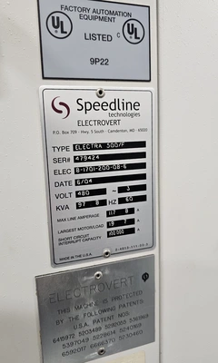2004 SPEEDLINE ELECTROVERT ELECTRA 500/F LEAD-FREE WAVE SOLDER Wave Solder | Tekmart International Inc. (19)