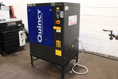 Used 2018 Quincy QCS-10, 10 HP, Rotary Screw Rotary Screw & Sliding Vane Air Compressors New Jersey US | Machinery Values #1460700
