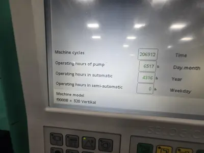 2014 ARBURG 520V-1600-800 VERTICAL CLAMP Injection Molding Horizontal/Vertical | Machinery Network (7)