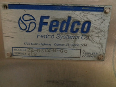 Used FEDCO 22-5312-B-CO Depositors California US | BakeryEquipment.com #1554830